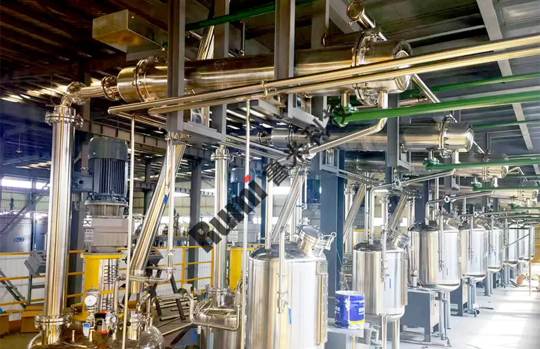 &Eacute;quipement complet de ligne de production de r&eacute;sine
