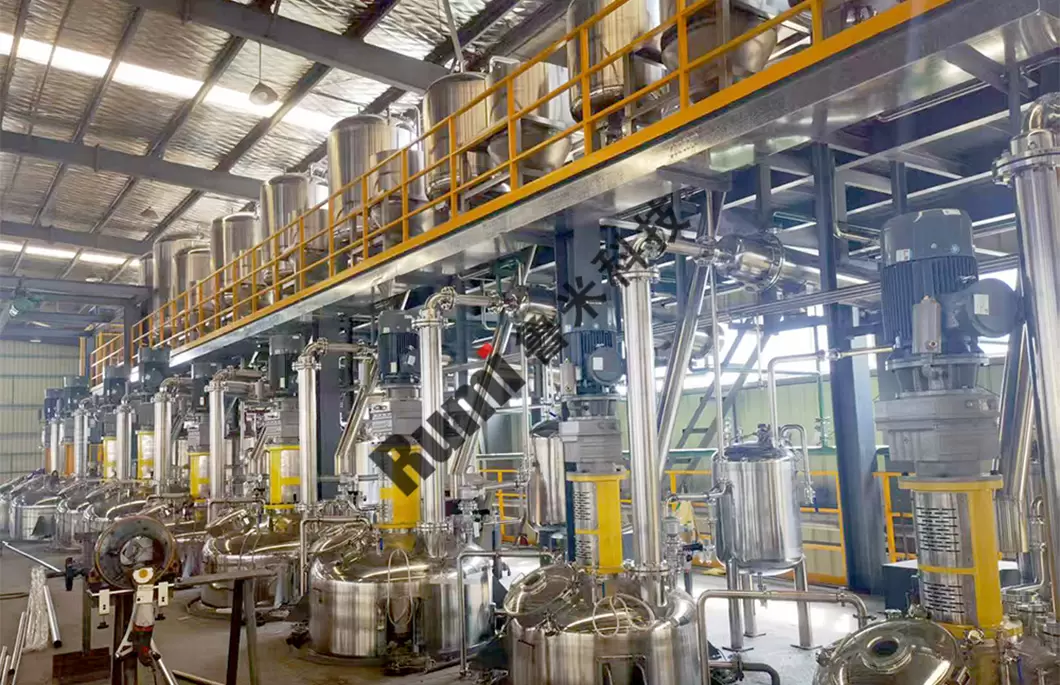 &Eacute;quipement complet de ligne de production de r&eacute;sine