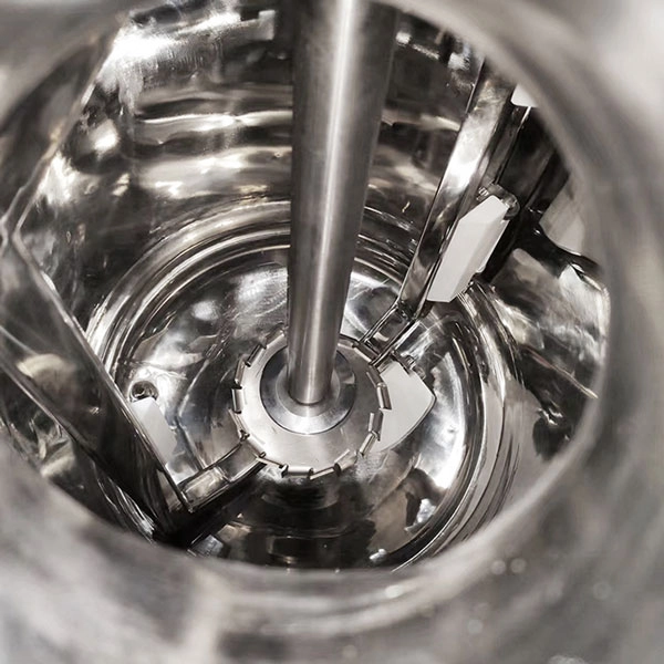 R&eacute;acteur &agrave; cuve de m&eacute;lange &agrave; double arbre sous vide anti-EX de 50 litres